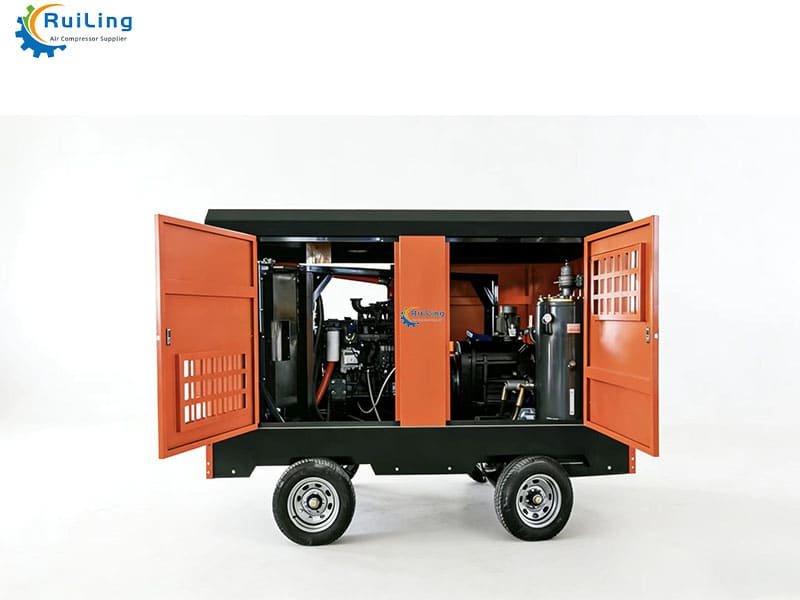 mobile air compressor